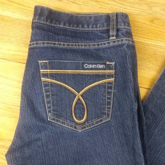 Calvin Klein Skinny Straight Leg Jeans Size 30/10 - Picture 1 of 6